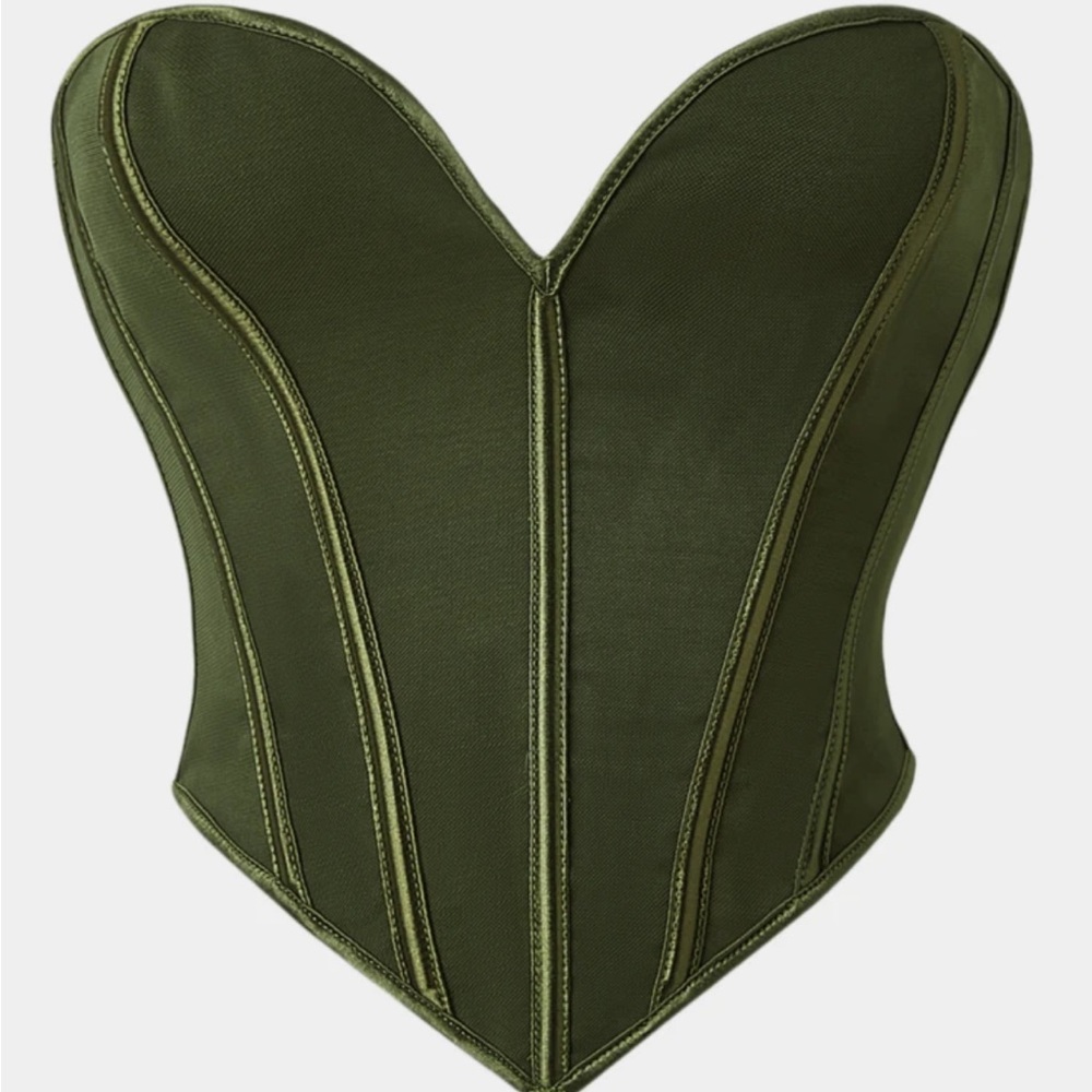 Green Corset Fairy Top New